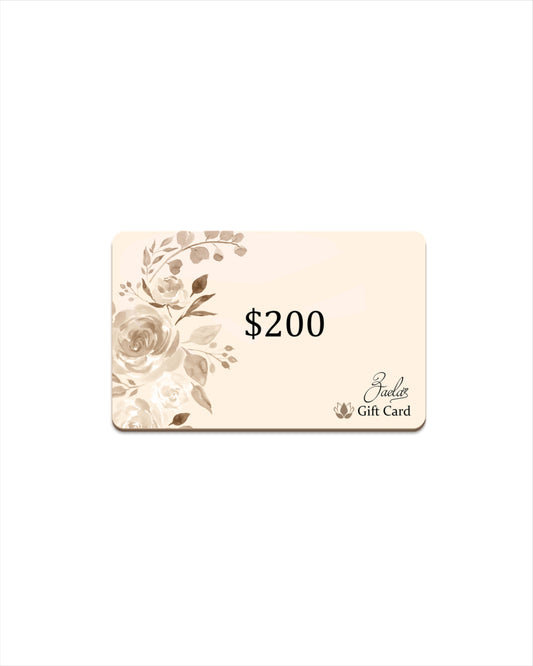Zaela's Gift Card